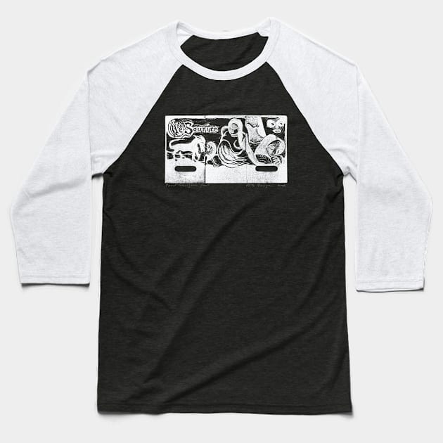 Le Soutite Gauguin Baseball T-Shirt by Museum Pop Art